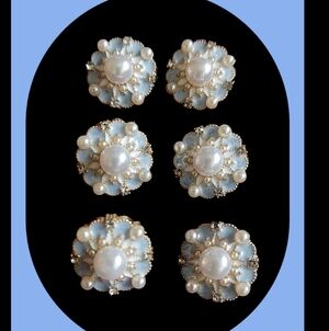 Enamel Petite Button Covers